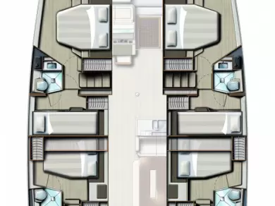 Alquiler de Catamarán, con o sin patrón Bali Eden Island