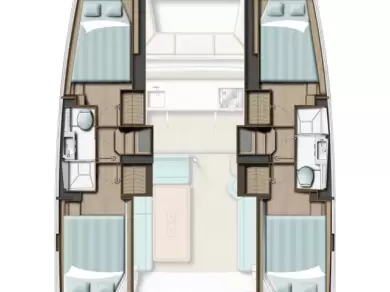 Alquiler de embarcaciones Bali Bali Catsmart enSeget Donji en Samboat