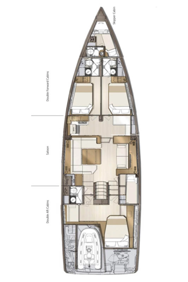 Alquiler Ellinikó - Jeanneau Jeanneau 60 en SamBoat