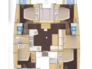 Alquiler Catamarán Lagoon con o sin  título de navegación