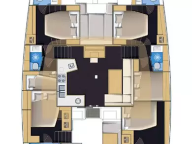 Alquiler Ellinikó - Lagoon Lagoon 52 F en SamBoat