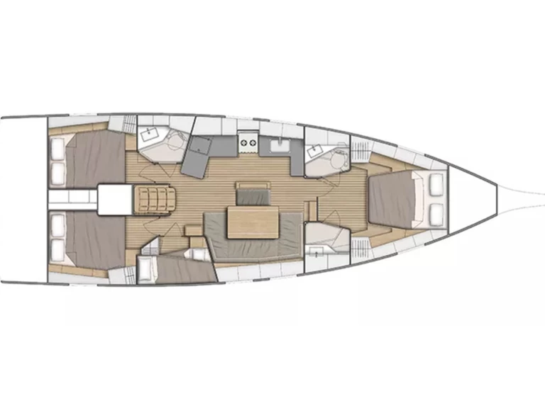 Alquiler de barcos Ellinikó barato de Oceanis 46.1