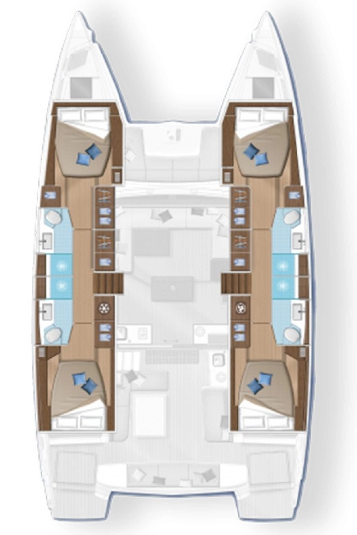 Alquiler de Lagoon Lagoon 50 en Seget Donji