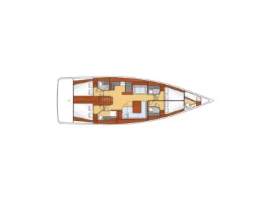 Alquiler de Bénéteau Oceanis 55 en Seget Donji