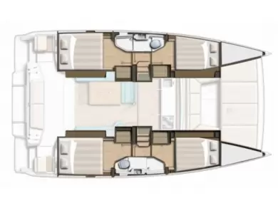 Alquiler Catamarán en Biograd na Moru - Bali Bali Catsmart