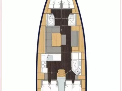 Alquiler de Velero, con o sin patrón Bavaria Biograd na Moru