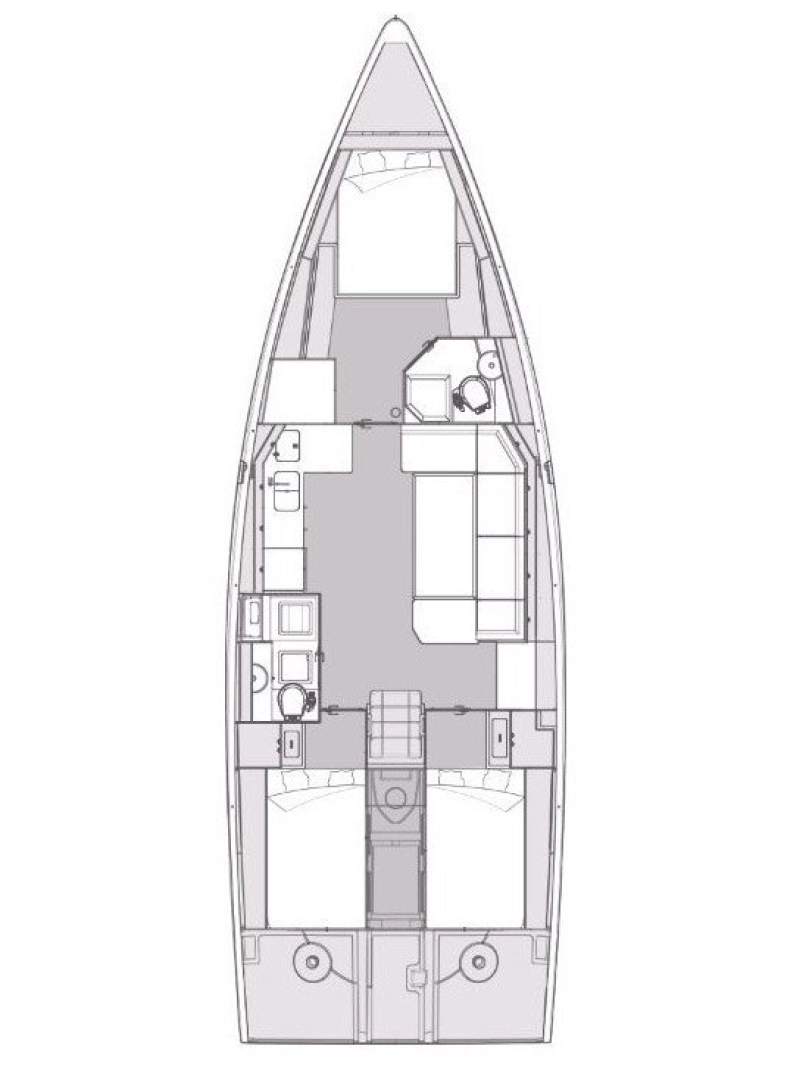 Alquiler Velero Elan con o sin  título de navegación