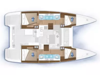 Alquiler Catamarán en Pirovac - Lagoon Lagoon 40