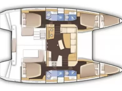 Alquiler de embarcaciones Lagoon Lagoon 42 enBiograd na Moru en Samboat