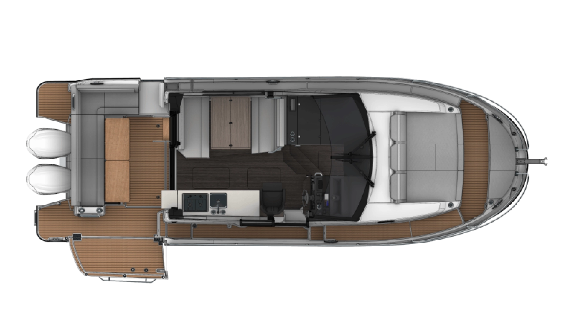 Alquiler de Jeanneau Merry Fisher 1095 Fly Serie2 en Biograd na Moru