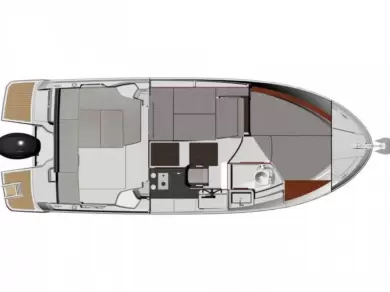 Alquiler Lancha en Pirovac - Jeanneau Merry Fisher 795