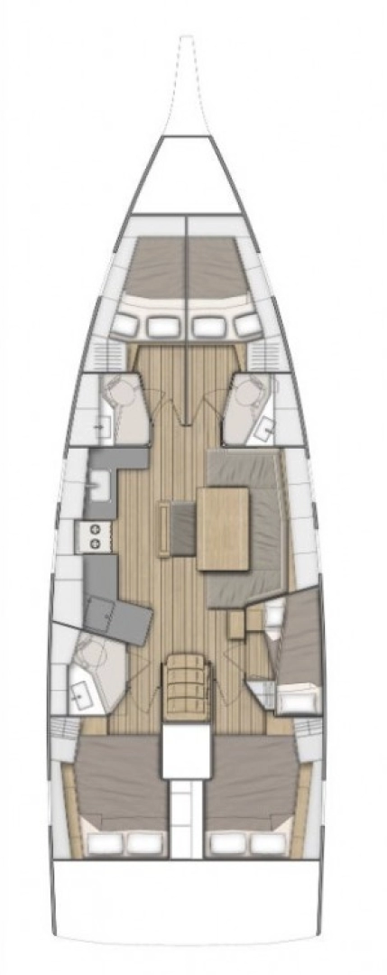 Alquiler Velero en Biograd na Moru - Bénéteau Oceanis 46.1