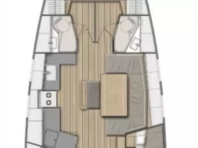 Alquiler Velero en Biograd na Moru - Bénéteau Oceanis 46.1