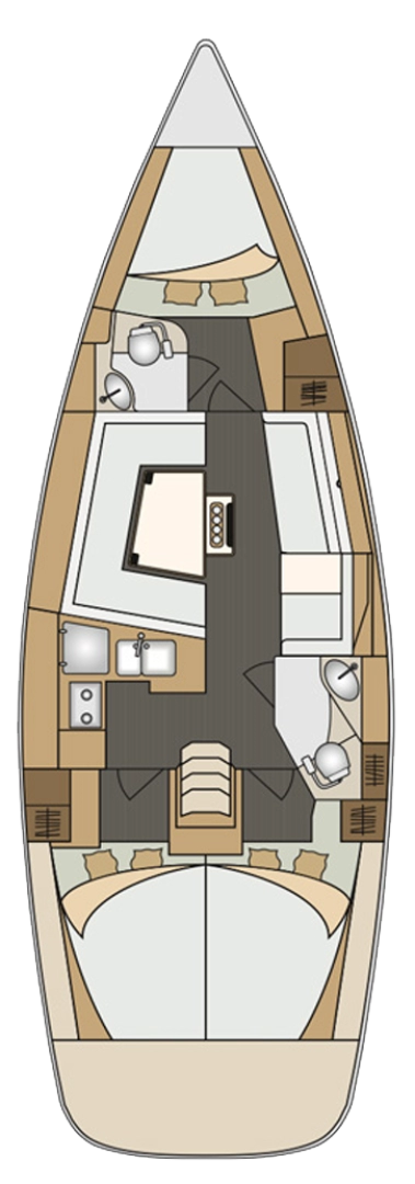 Alquiler Velero Elan con o sin  título de navegación