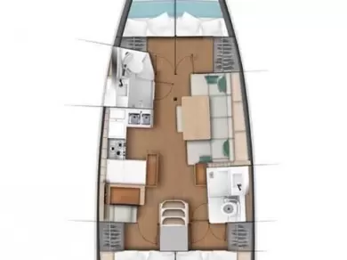 Alquiler de barcos Lávrio barato de Sun Odyssey 440