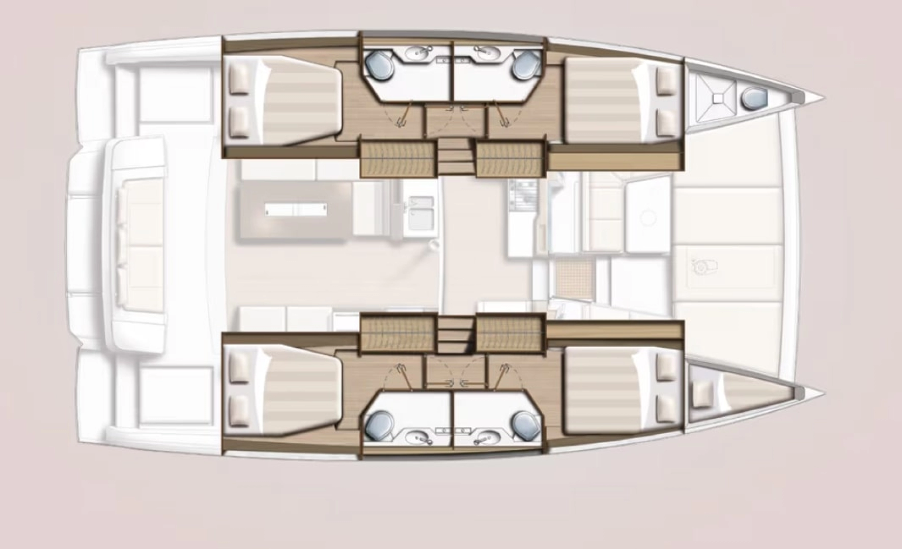 Alquiler de Catamarán, con o sin patrón Bali Skradin