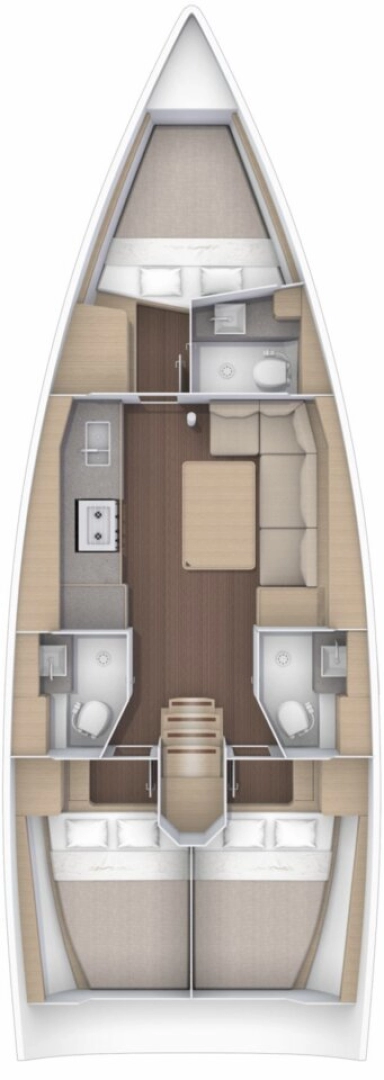 Alquiler de barcos Cos barato de Dufour 390 GL