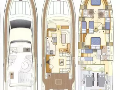 Alquiler Yate de lujo en Rhodes (Ciudad) - Ferretti Ferretti Yachts 68