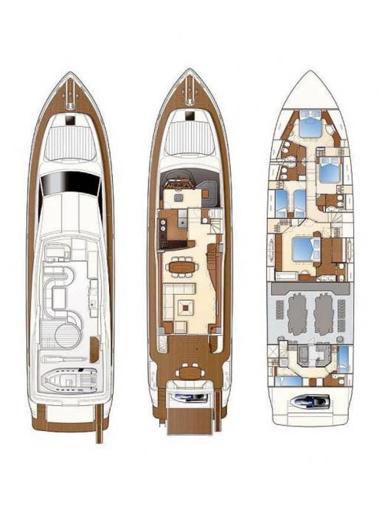 Alquiler de embarcaciones Ferretti Ferretti Yachts 830 Flybridge enGlyfáda en Samboat