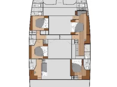 Alquiler Yate de lujo en Gouviá - Fountaine Pajot Fountaine Pajot Power 67