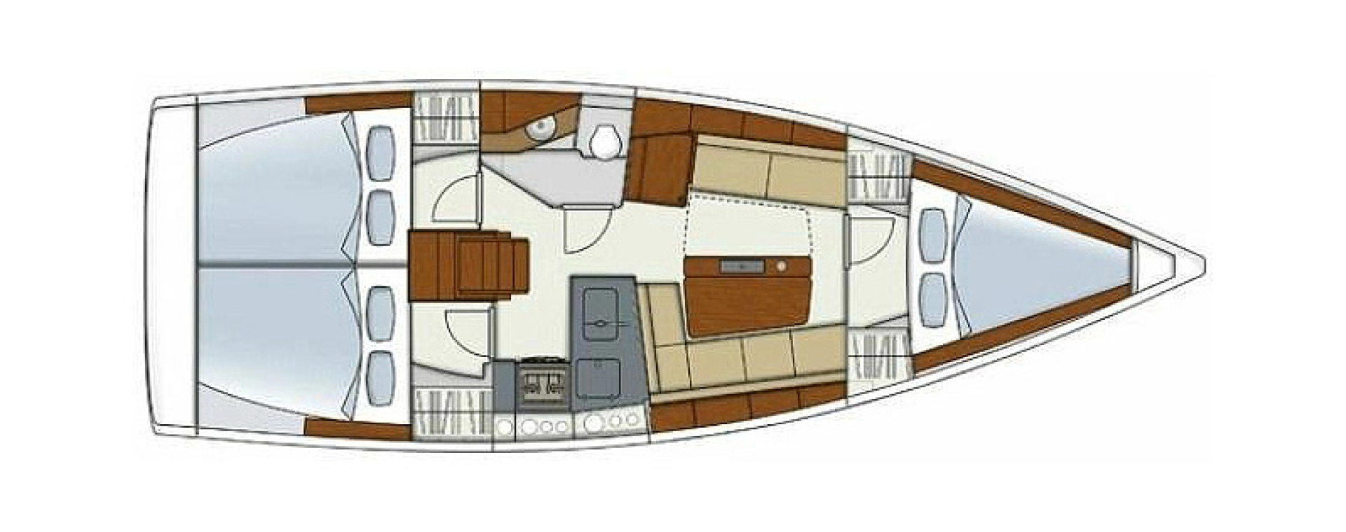 Alquiler Préveza - Hanse Hanse 345 en SamBoat