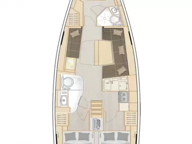 Hanse Hanse 418 de alquiler a Lávrio