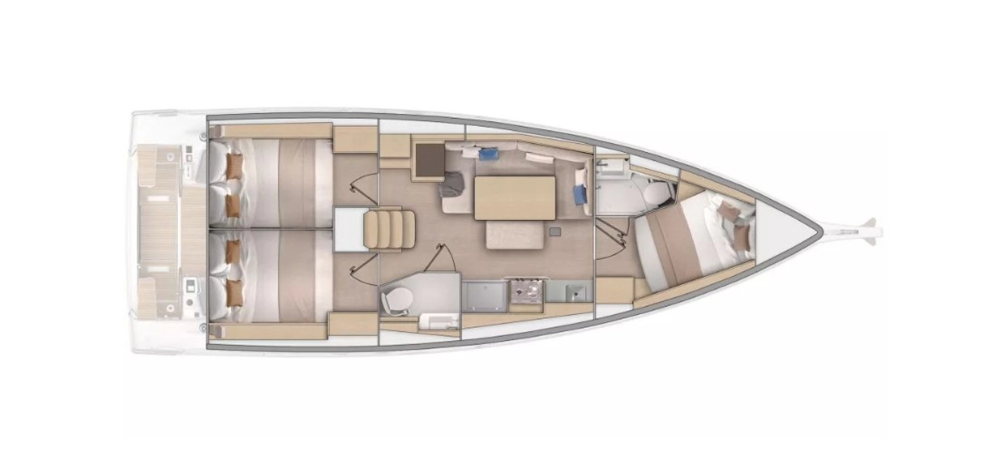 Alquiler de embarcaciones Bénéteau Oceanis 37.1 enSkradin en Samboat
