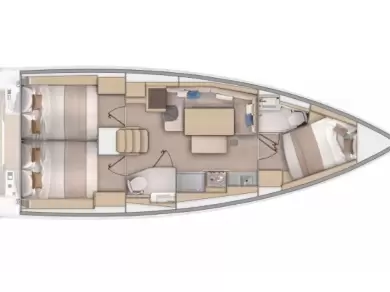 Alquiler de embarcaciones Bénéteau Oceanis 37.1 enSkradin en Samboat
