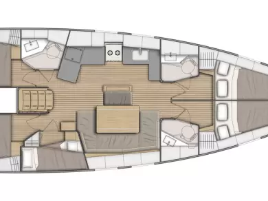 Bénéteau Oceanis 46.1 de alquiler a Gouviá