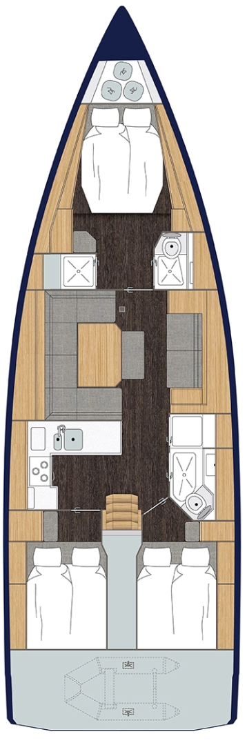 Alquiler Velero en Punat - Bavaria Bavaria C45