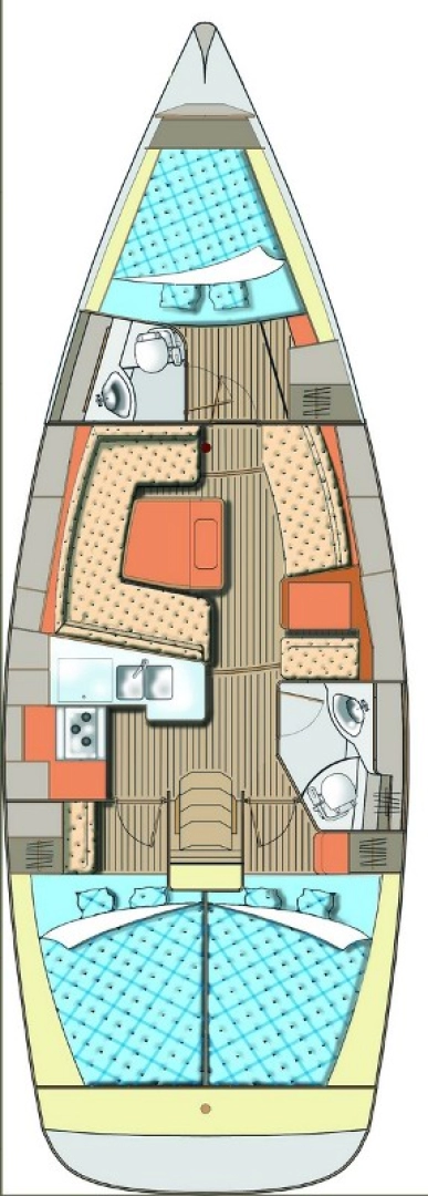 Alquiler Velero en Pula - Elan Impression 40