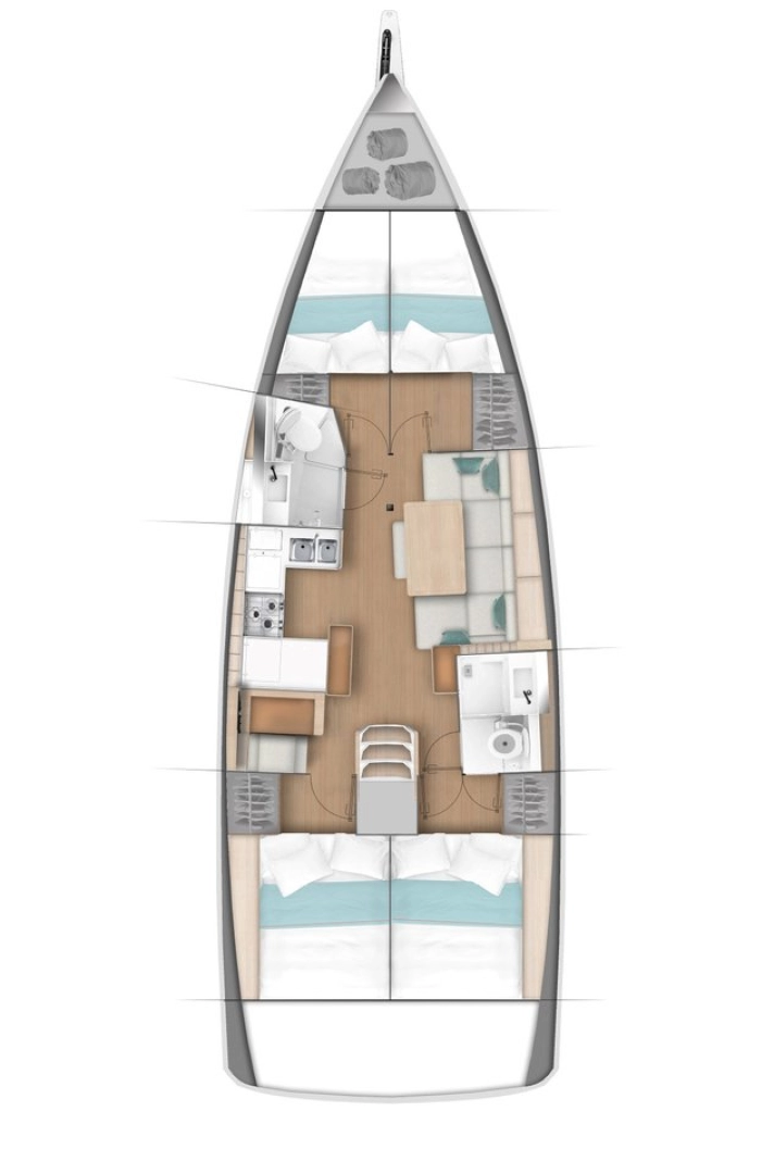 Jeanneau Sun Odyssey 440 de alquiler a Göcek