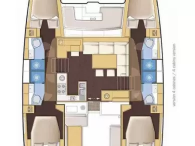 Alquiler Catamarán Lagoon con o sin  título de navegación