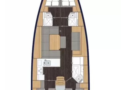 Alquiler de barcos Seget Donji barato de Bavaria C45