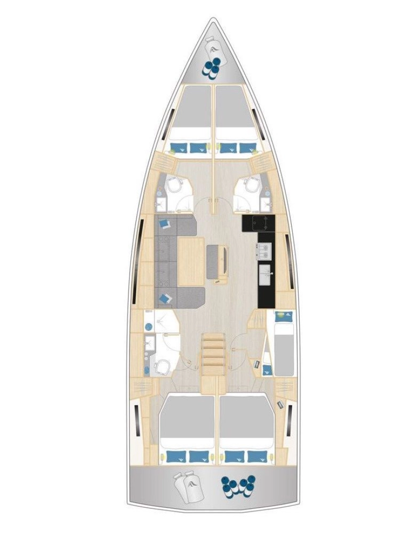 Alquiler de Hanse Hanse 460 en Seget Donji