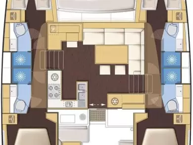 Alquiler Catamarán Lagoon con o sin  título de navegación