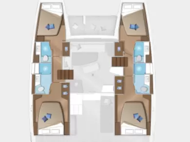 Alquiler de barcos Lávrio barato de Lagoon 42