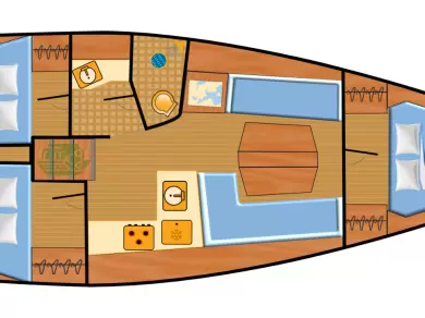 Alquiler de barcos Punat barato de Dehler 38 SQ