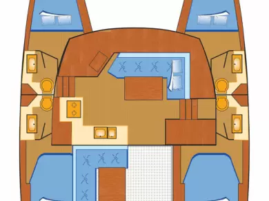 Alquiler Catamarán en Rogoznica - Fountaine Pajot Lucia 40