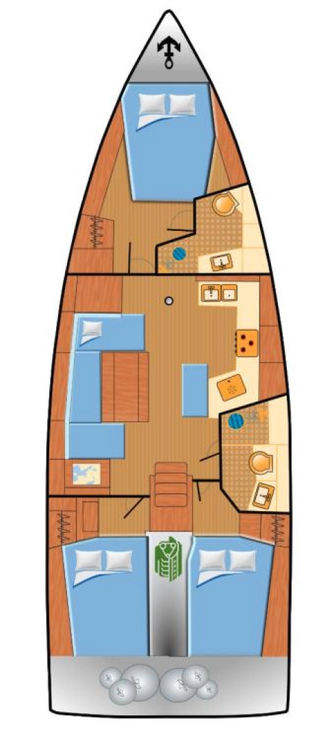 Bénéteau Oceanis 40.1 de alquiler a Punat