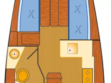 Alquiler Velero Jeanneau con o sin  título de navegación