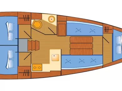 Alquiler de Jeanneau Sun Odyssey 349 en Punat