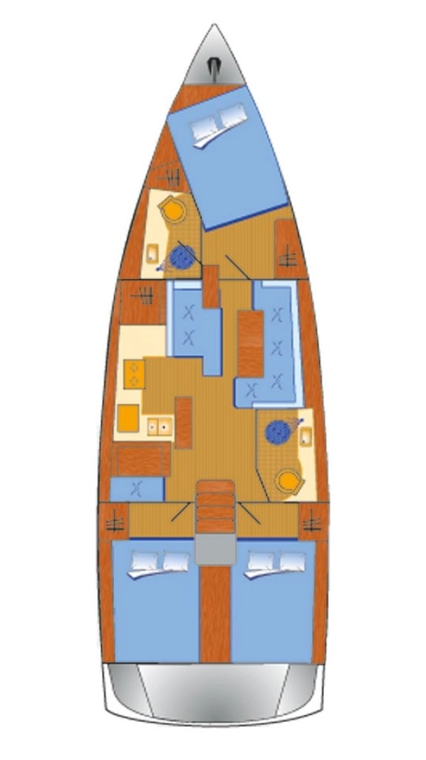 Alquiler de Jeanneau Sun Odyssey 410 en Punat