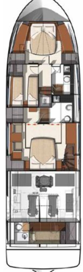 Alquiler Yate de lujo Prestige Yachts con o sin  título de navegación