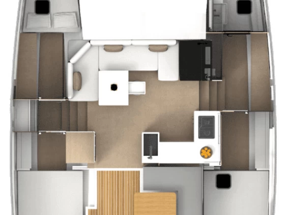 Alquiler de Catamarán, con o sin patrón Aventura Biograd na Moru