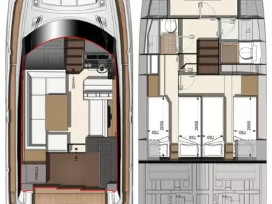 Alquiler de Yate de lujo, con o sin patrón Jeanneau Biograd na Moru