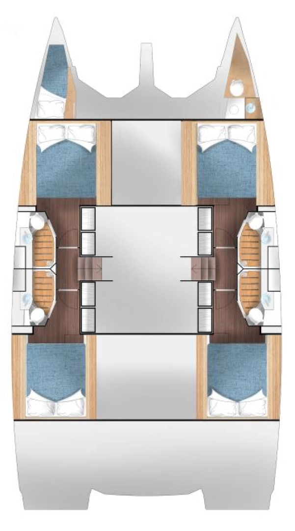 Alquiler de Cervetti Yachts Cervetti 44 Power - 4 + 1 cab. en Primošten