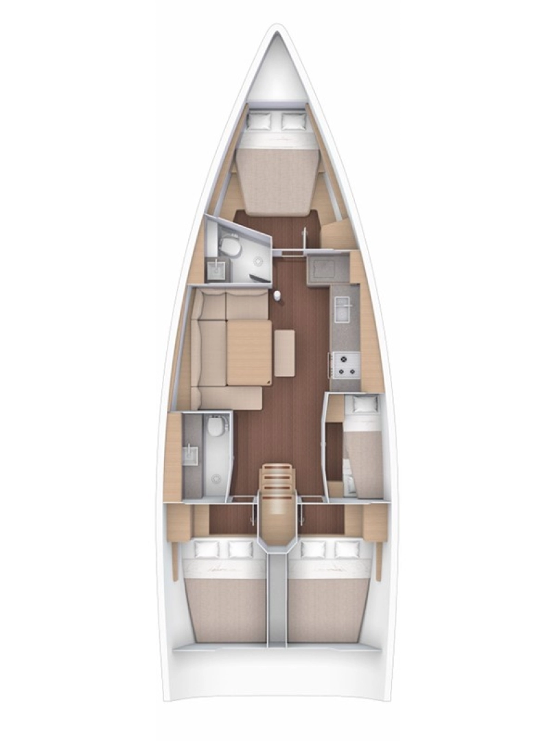 Alquiler Velero en Primošten - Dufour Dufour 430