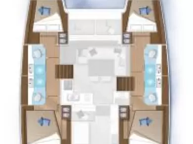 Alquiler Catamarán Lagoon con o sin  título de navegación