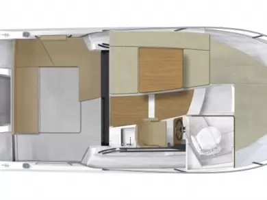 Alquiler Lancha en Biograd na Moru - Bénéteau Antares 8 OB